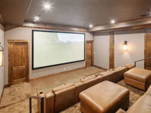 contemporary theatre room